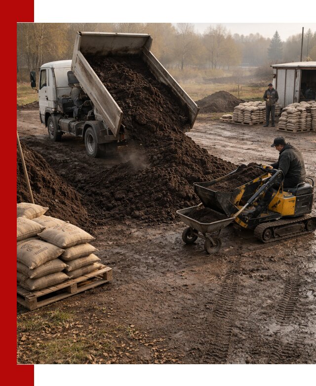 Кислый торф в доставке по выгодным ценам в Прохладном