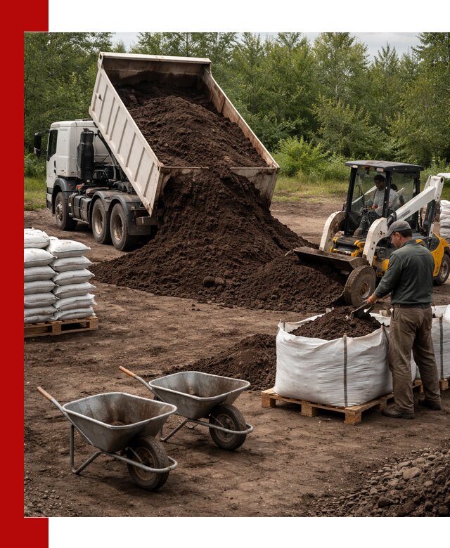 Доставка и продажа торфогрунта в Прохладном оптом и в розницу