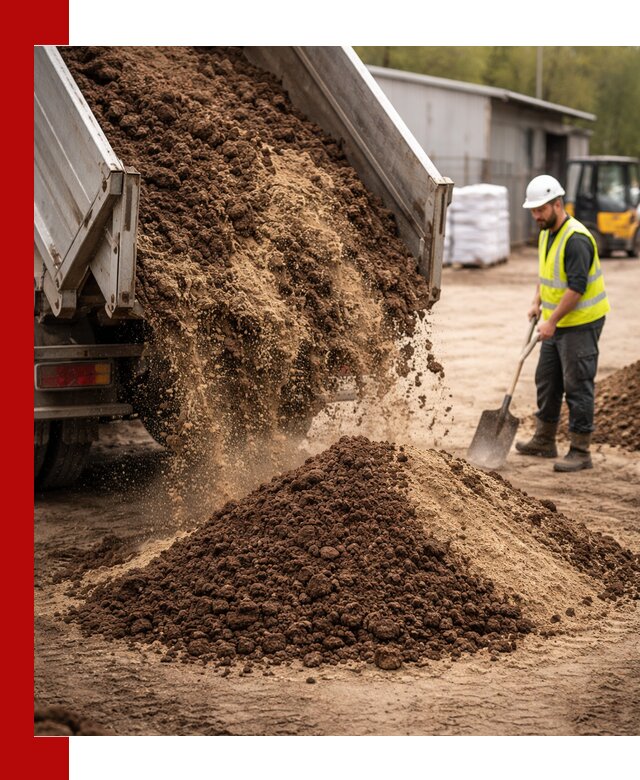 Доставка торфо-песчаной смеси в Прохладном для строительства и озеленения