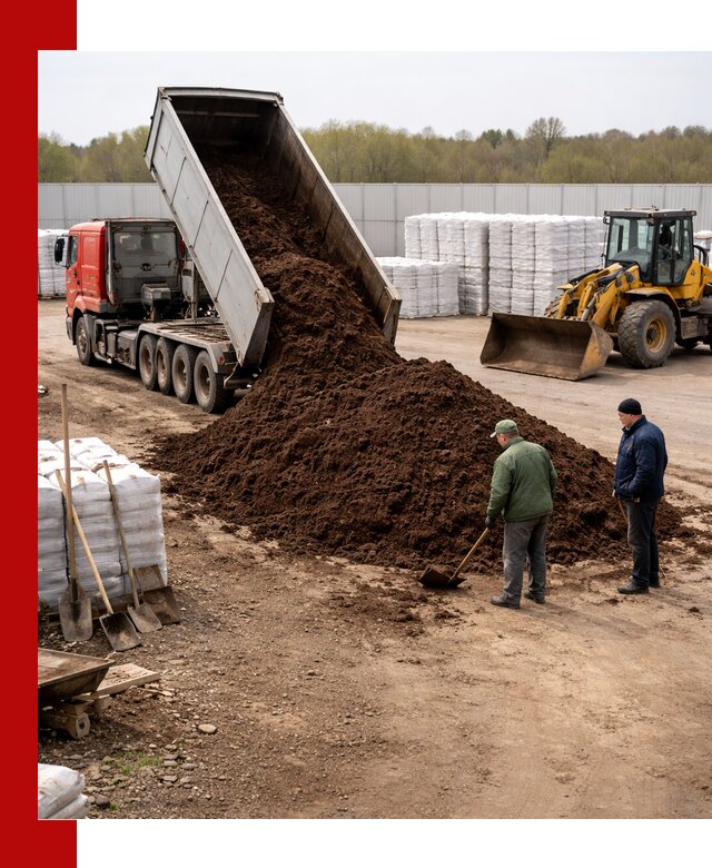 Доставка торфяных смесей оптом и в розницу в Прохладном