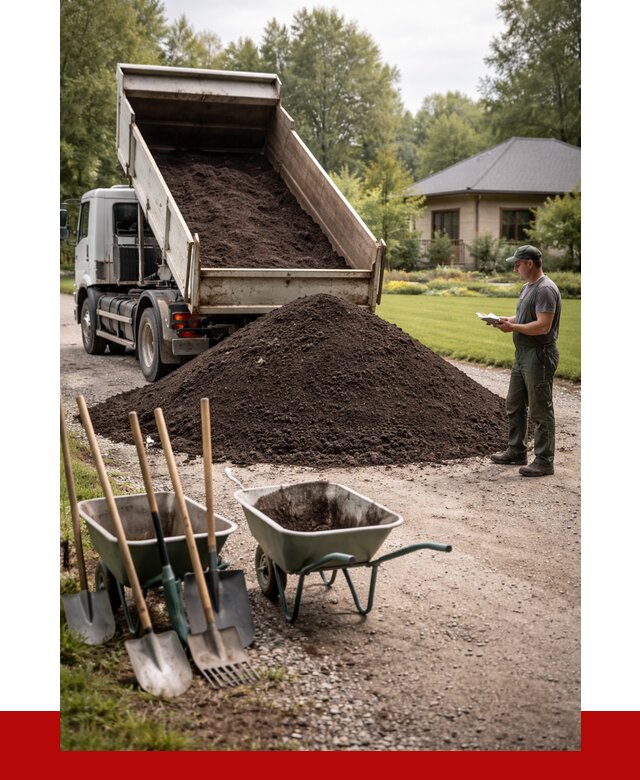 Купить чернозем с доставкой в Прохладном от 1950 р. | ПРОНЕРУДПрх