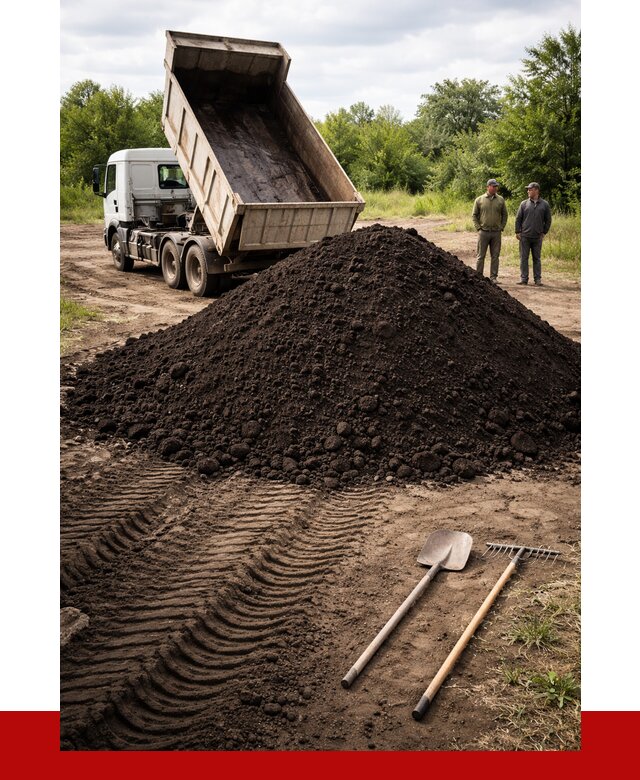 Купить чернозем навалом в Прохладном от 1300 р. за куб | ПРОНЕРУДПрх