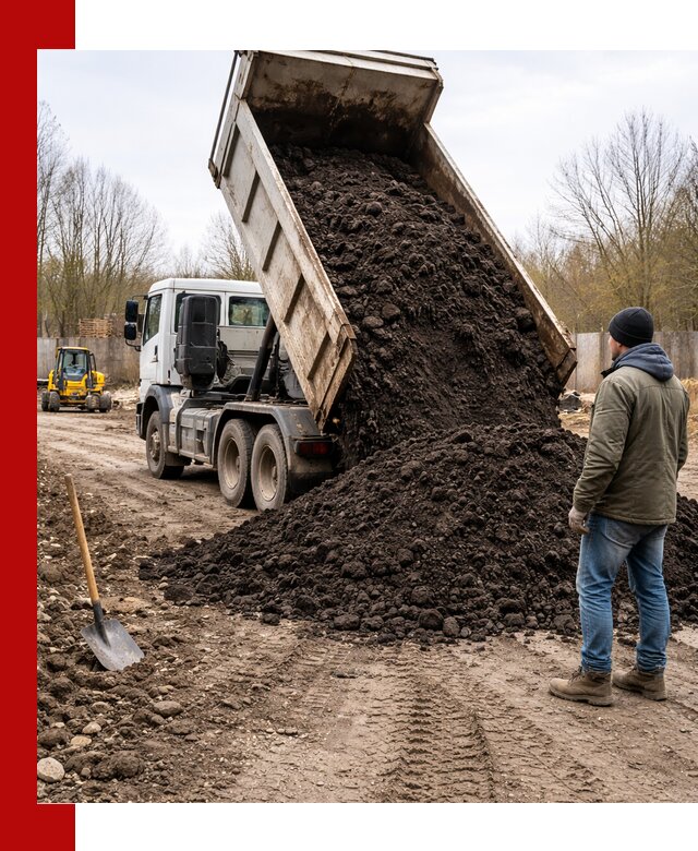 Доставка чернозема навалом в Прохладном быстро и выгодно