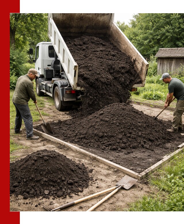 Купить чистый чернозем для огорода с доставкой в Прохладном