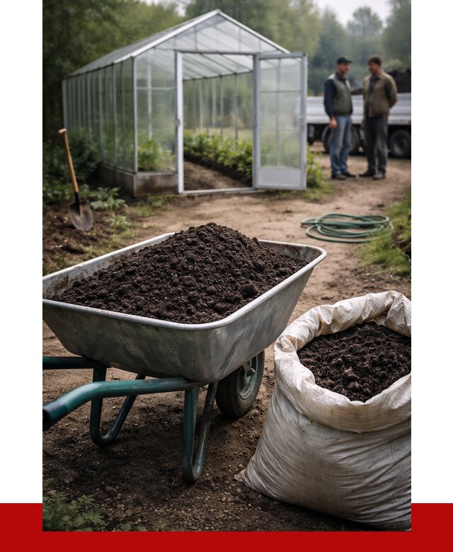 Чернозем для теплицы в Прохладном с доставкой от 1625 р. | ПРОНЕРУДПрх