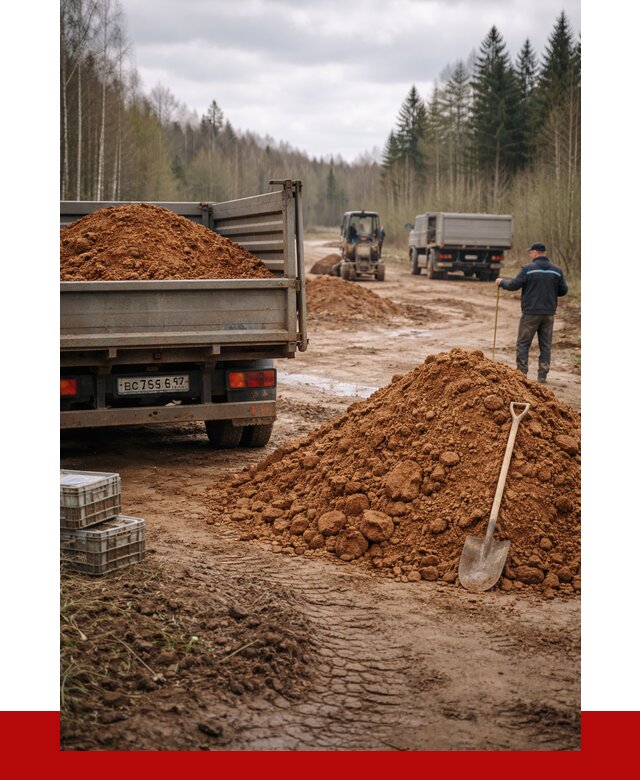 Глина и суглинки в Прохладном от 4875 р. за куб | ПРОНЕРУДПрх