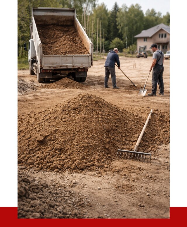 Суглинок для планировки в Прохладном с доставкой от 4550 р. | ПРОНЕРУДПрх