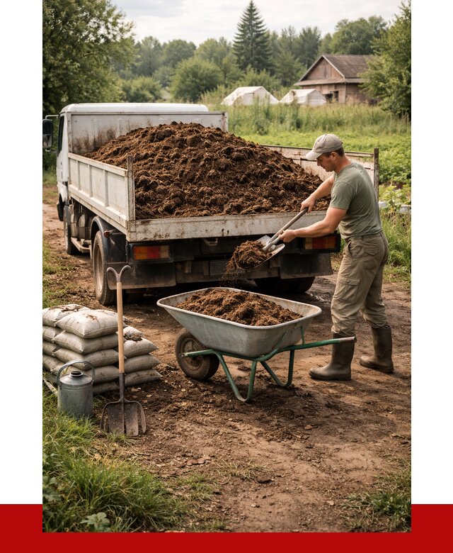 Купить коровий навоз с доставкой в Прохладном от 1950 р. | ПРОНЕРУДПрх