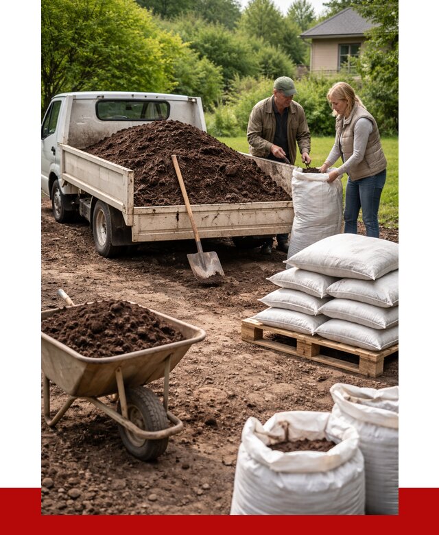 Перегной в мешках с доставкой в Прохладном от 2383 р. | ПРОНЕРУДПрх