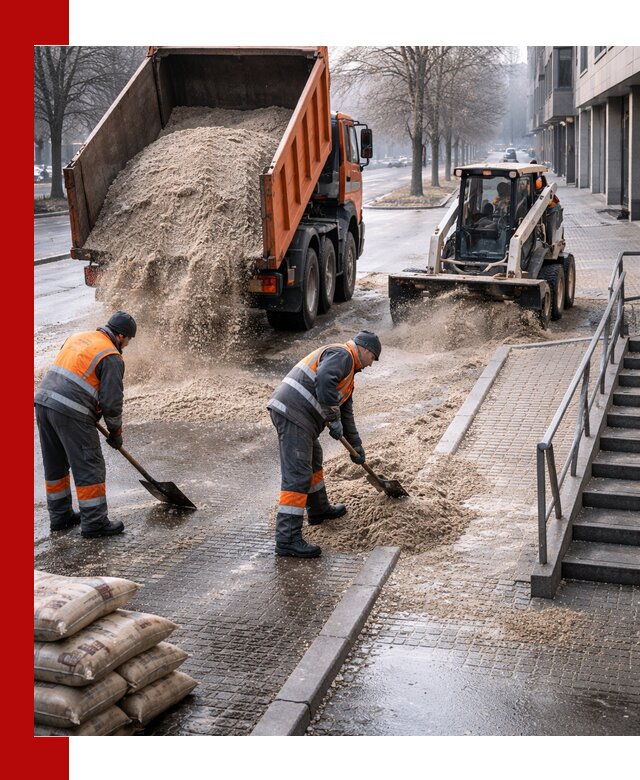Поставка противогололедных материалов в Прохладном