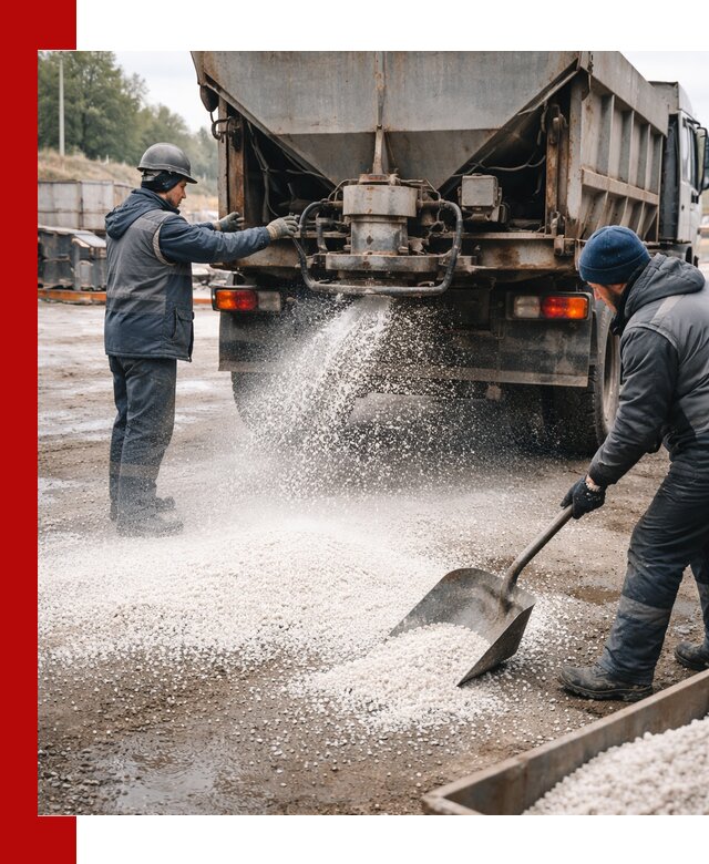 Доставка и продажа хлористого кальция в Прохладном