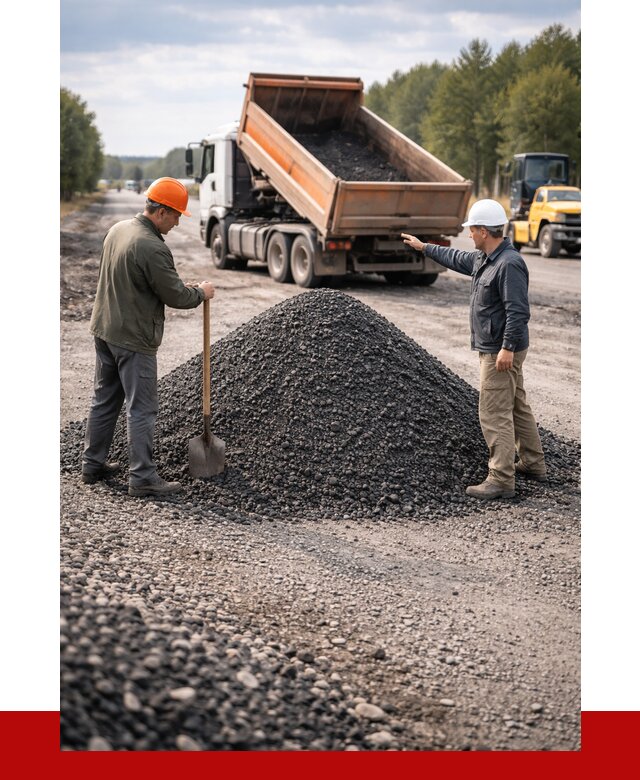 Купить асфальтовую крошку для дорог в Прохладном от 4550 р. | ПРОНЕРУДПрх