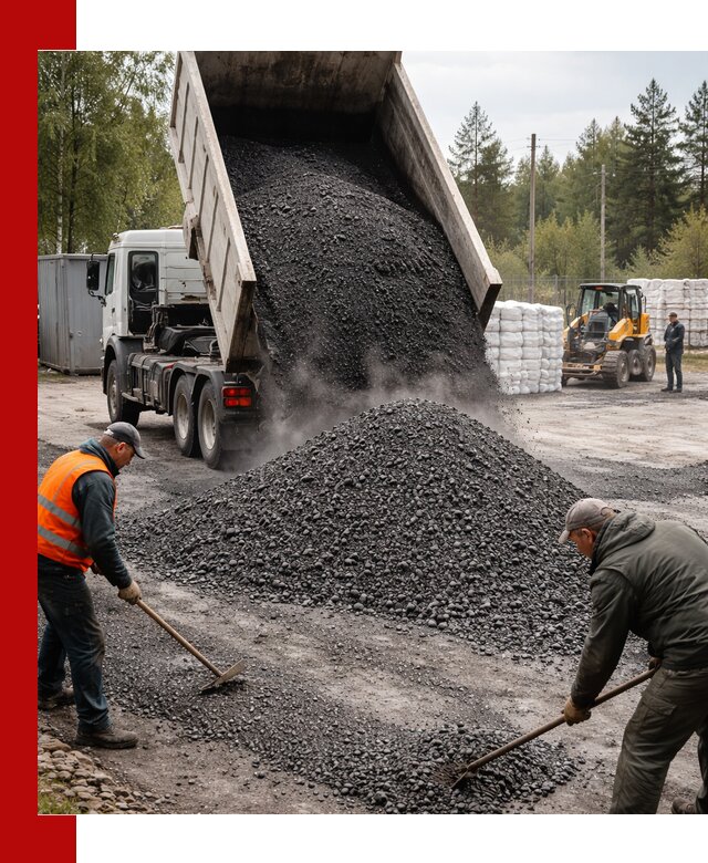 Доставка и продажа асфальтного гранулята в Прохладном