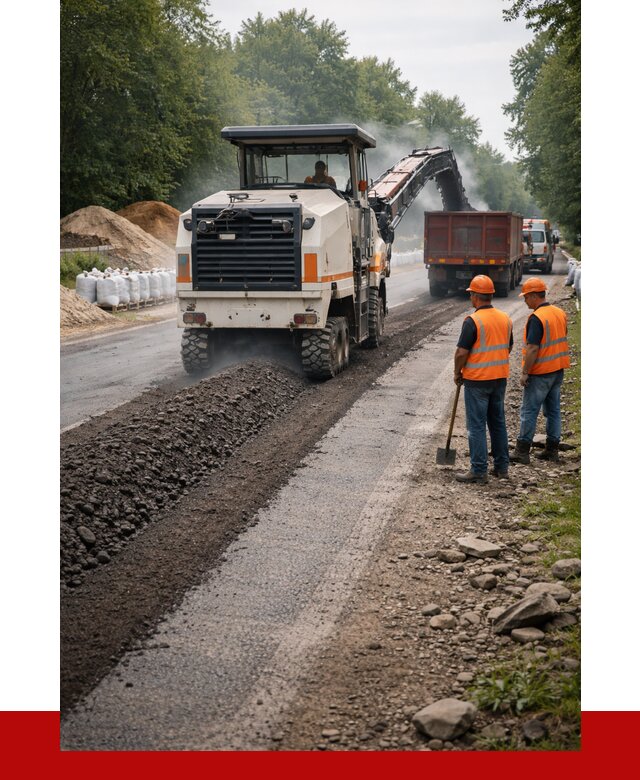 Фрезерованный асфальт в Прохладном от 2383 р./куб. | ПРОНЕРУДПрх