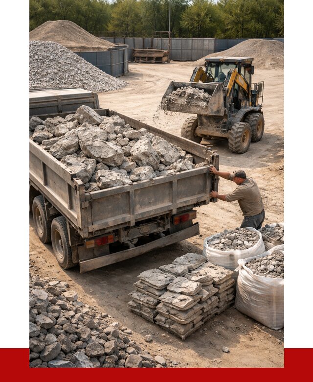 Купить бой бетона с доставкой в Прохладном от 5200 р. | ПРОНЕРУДПрх