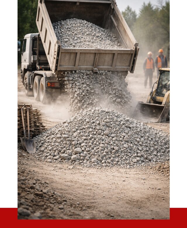 Купить дробленый бетон в Прохладном от 1842 р./куб | ПРОНЕРУДПрх