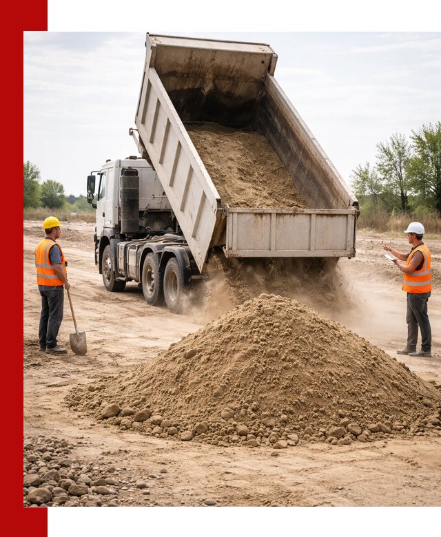 Доставка самосвалом 15 кубов в Прохладном за город и по городу