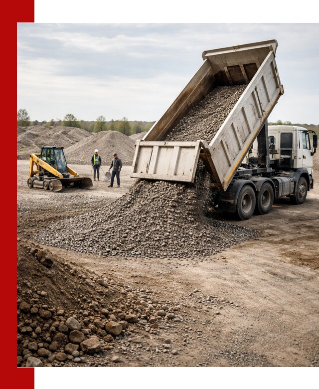 Доставка самосвалом 25 м³ в Прохладном быстро и надежно