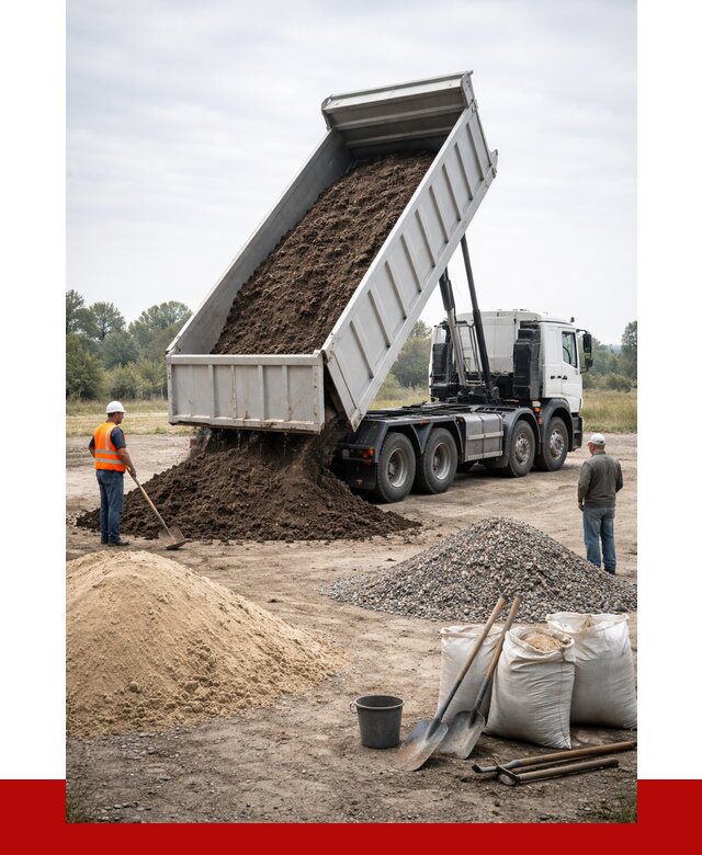 Доставка самосвалом 30 кубов в Прохладном от 9208 р. | ПРОНЕРУДПрх