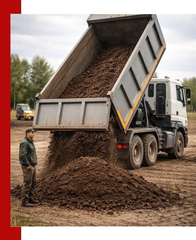 Аренда самосвала с водителем в Прохладном для сыпучих грузов и навоза