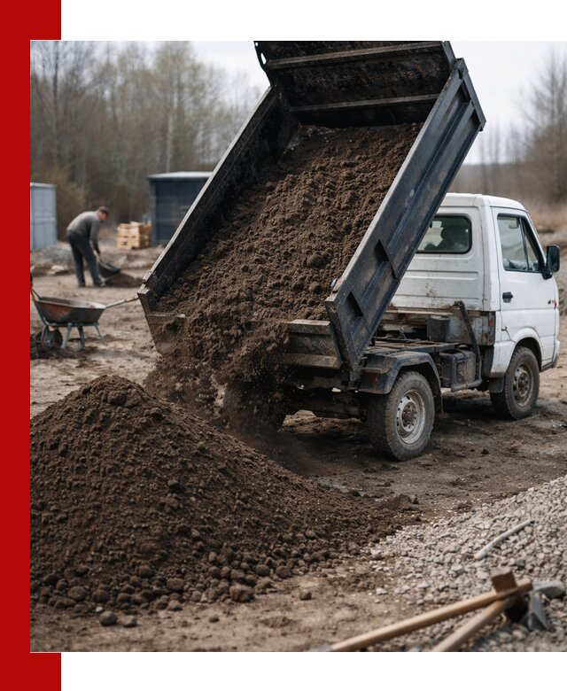 Аренда минисамосвала в Прохладном для доставки сыпучих материалов