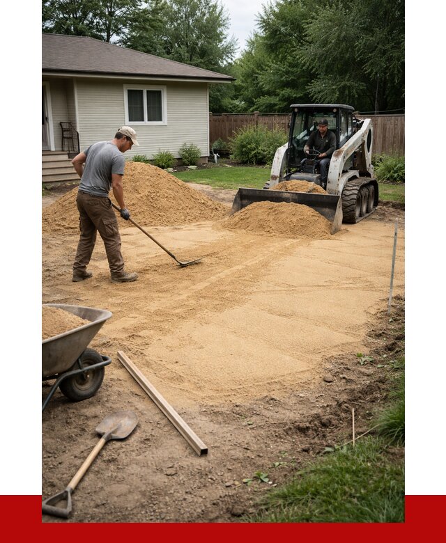 Отсыпка участка песком в Прохладном, от 2708 р., ПРОНЕРУДПрх