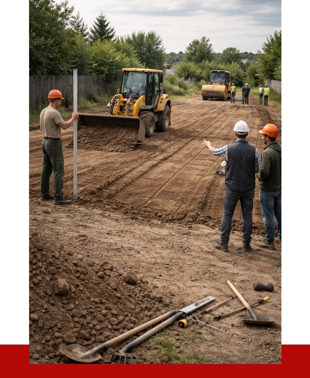Планировка участка грунтом в Прохладном от 4875 р ПРОНЕРУДПрх