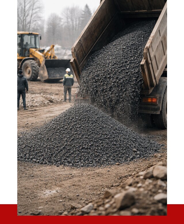 Асфальтовая крошка в Прохладном с доставкой от 1950 р. | ПРОНЕРУДПрх